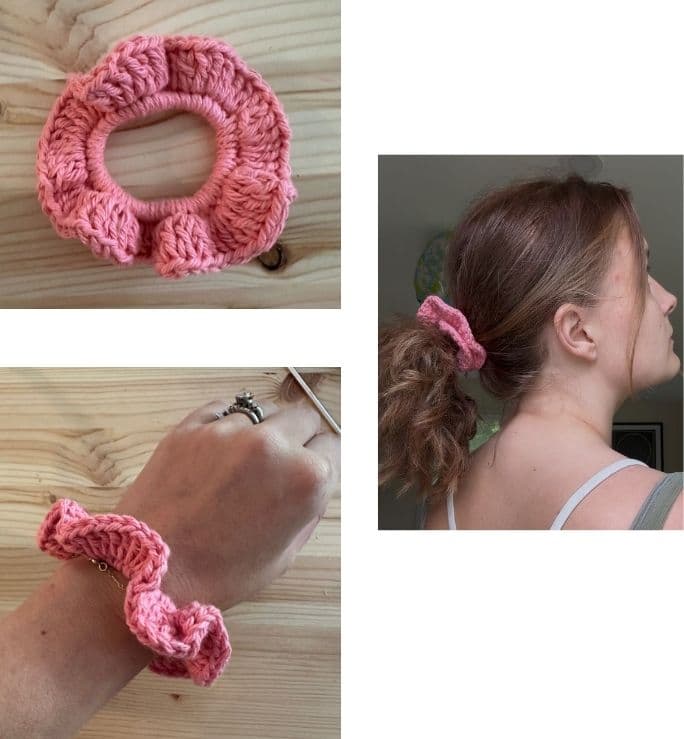 Basic Crochet Scrunchie